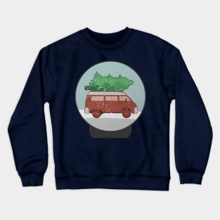 All Ready for a Christmas Trip Snowglobe Crewneck Sweatshirt